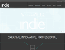 Tablet Screenshot of indiesemi.com